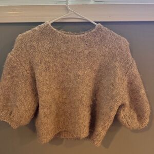 Astr Soft Beige Women's Sweater